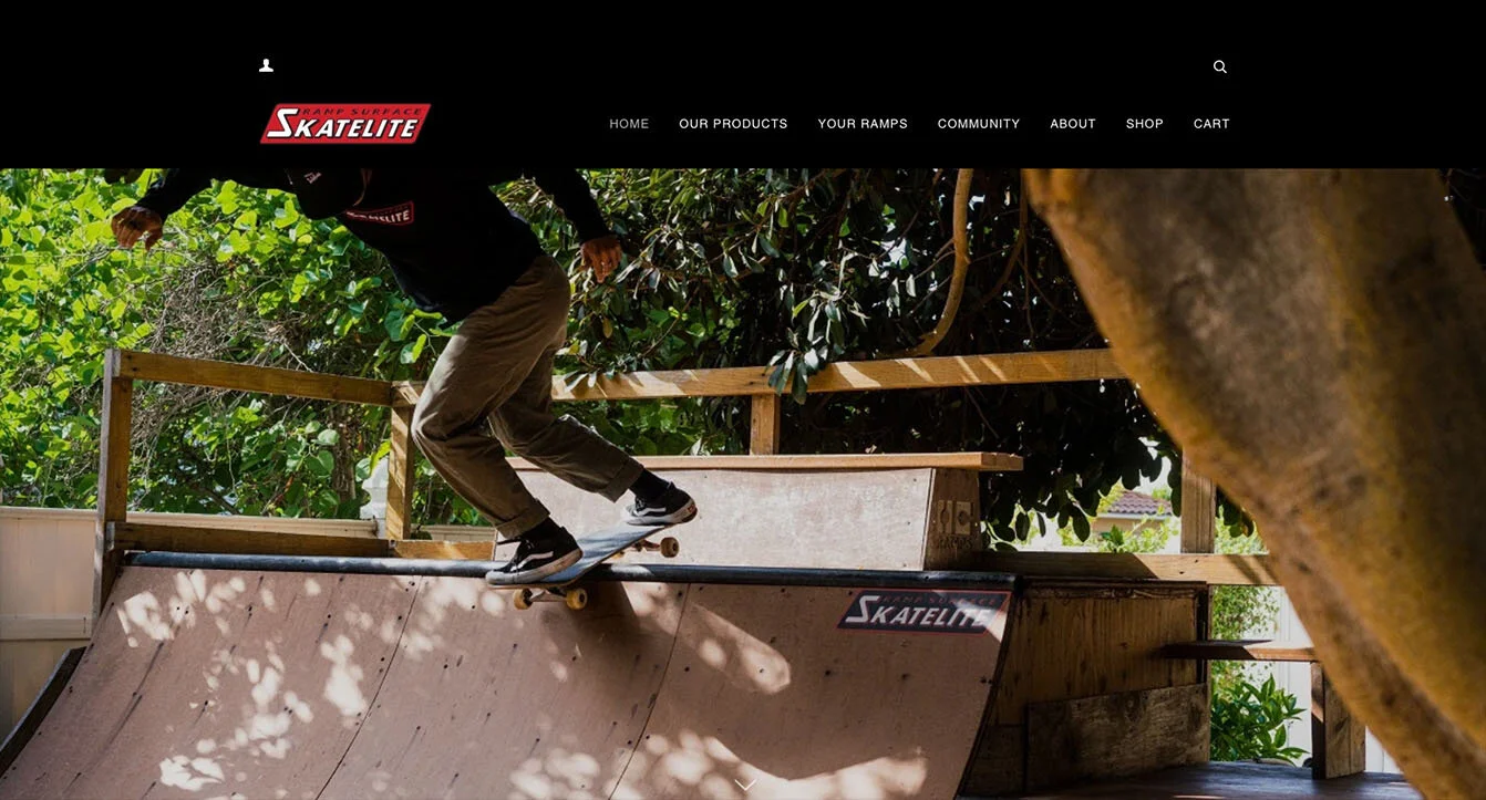 Skatelite website
